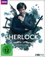 Film: Sherlock - Staffel 4 - Steelbook [LE] [2 BRs]