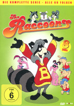 Film: Die Raccoons - Komplette Serie [8 DVDs]