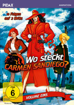 Film: Wo steckt Carmen Sandiego? - Vol. 1 [2 DVDs]