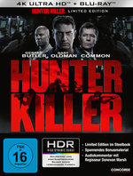 Film: Hunter Killer - Steelbook [LE] (+ BR)