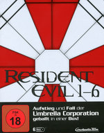 Film: Resident Evil 1-6 [6 BRs]