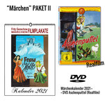 Film: Aschenputtel DVD + Märchenkalender 2021 (A4 Wand