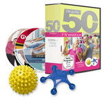 Film: Die große 50+ Fitnessbox mit Massagezubehör