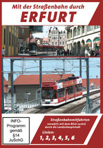 Film: Erfurt- Mit der Straßenbahn durch Erfurt - Linie