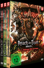 Film: Attack on Titan - Anime Movie - Trilogie - Gesam