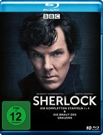 Film: Sherlock - Die komplette Serie: Staffeln 1-4 & D
