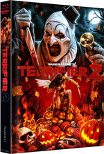 Film: Terrifier 2 UHD + BR Mediabook Cover B Kürbis