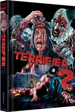 Film: Terrifier 2 UHD + BR Mediabook Cover D Kopfhaut