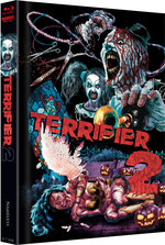 Film: Terrifier 2 UHD + BR Mediabook Cover E Schere
