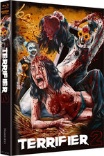Film: Terrifier 2 UHD + BR Mediabook Cover G - Sonnenb