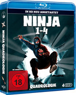 Film: Ninja 1-4 Quadrologie Box-Edition