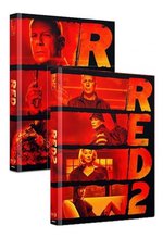 Film: R.E.D. 1+2 (4K UHD) Mediabook Bundle (Cover B)